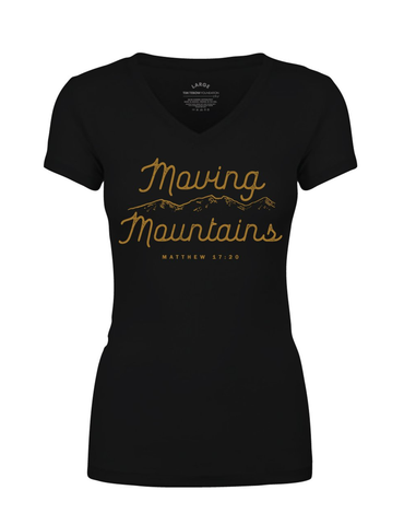 Moving Mountains T-Shirt - Black